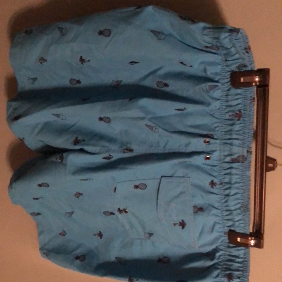Mens blue swim trunks. Never worn XXL - Picture 2 of 3